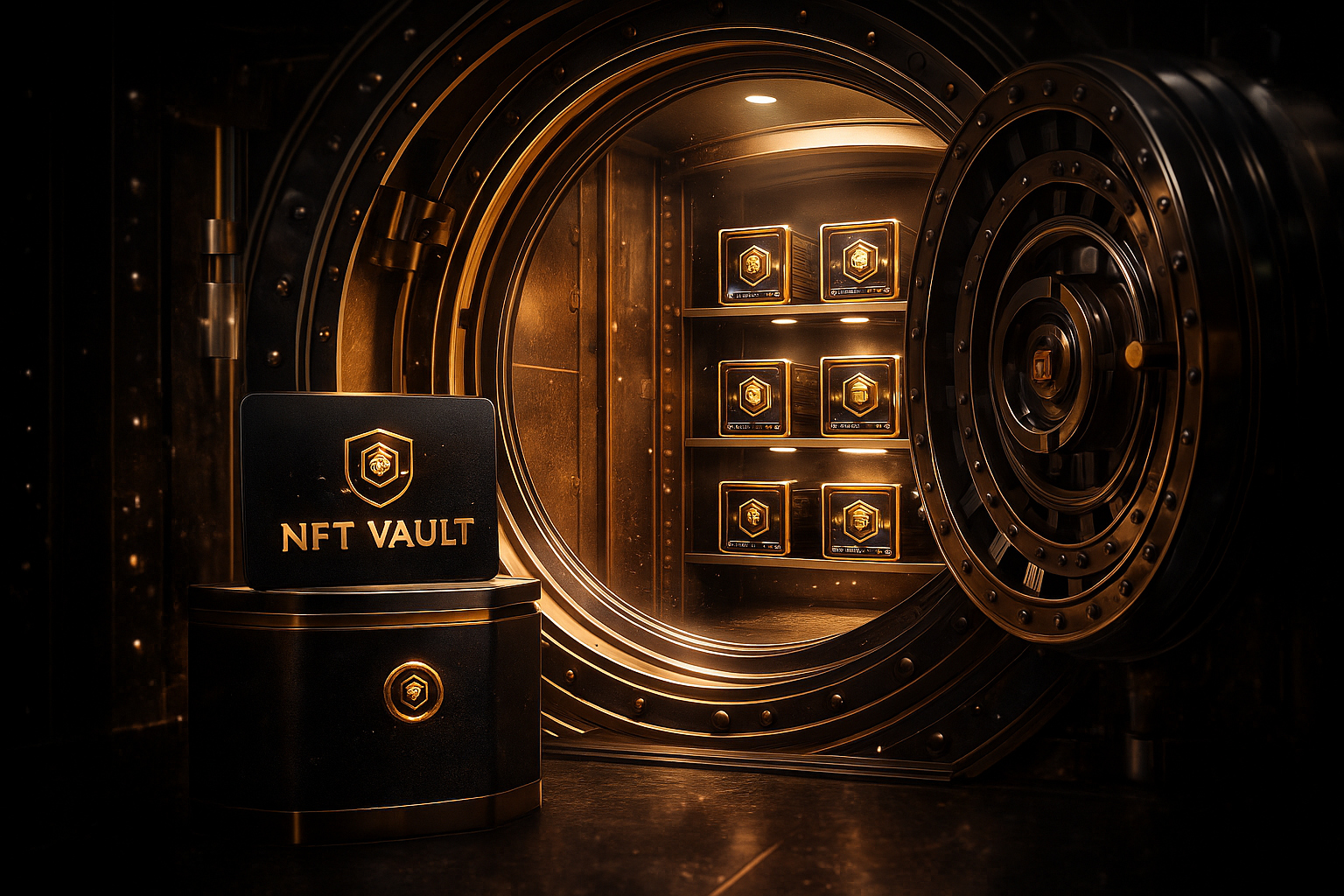 NFT Vault - Fort Knox protection for digital assets